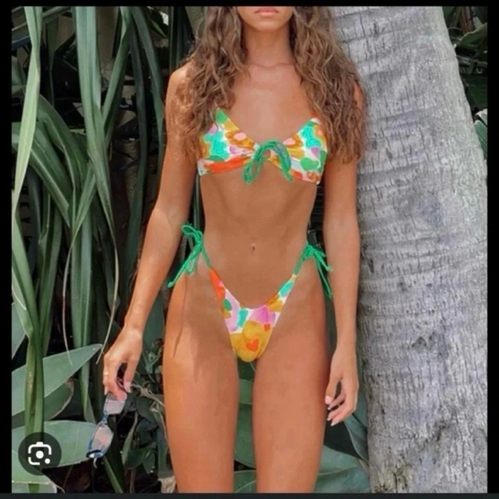 Princess Polly Janey Floral Multi color bikini set - Picture 1 of 6